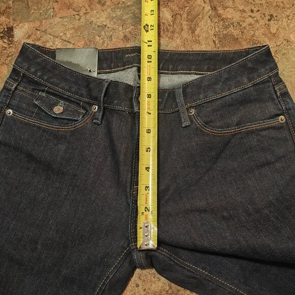 Banana Republic Jeans Womens 27/4R Dark Wash Boot Fit NWT MSRP 79.99 - Picture 6 of 11